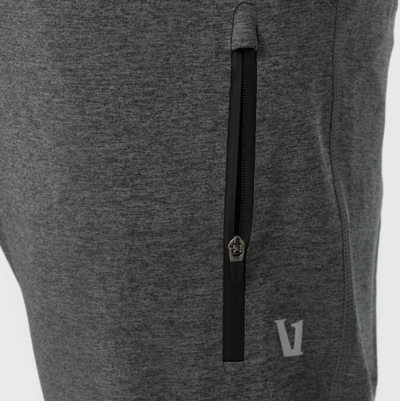 Vuori Sunday Performance Jogger Mens Charcoal Sweatpants Drawstring Pockets EUC - Picture 4 of 12